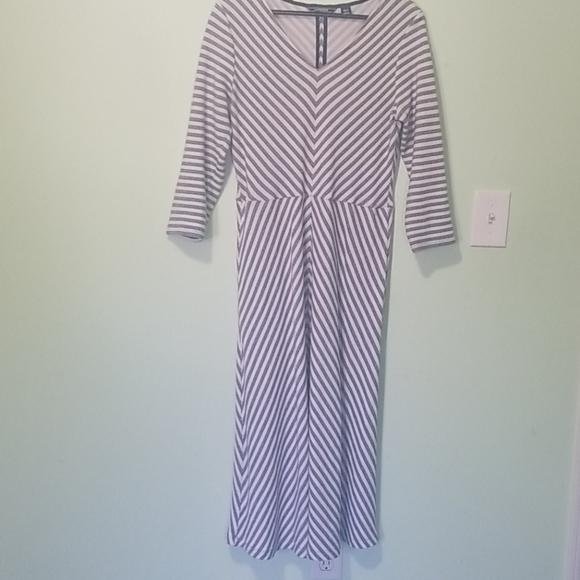 Lands' End Dresses & Skirts - Lands End Striped Dress Size Medium Tall